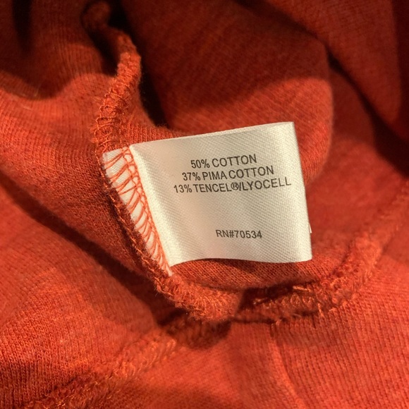 Orvis Red Quarter Zip - Picture 4 of 5